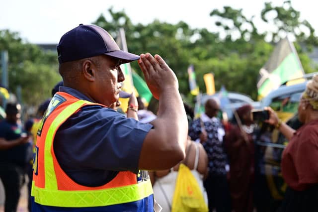 police-salute
